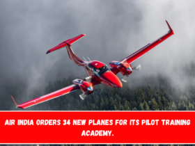 Air India orders 34 new planes for its pilot training academy.