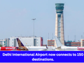 Delhi International Airport now connects to 150 destinations.