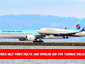 Korea MLIT fines Delta and Korean Air for tarmac delays.