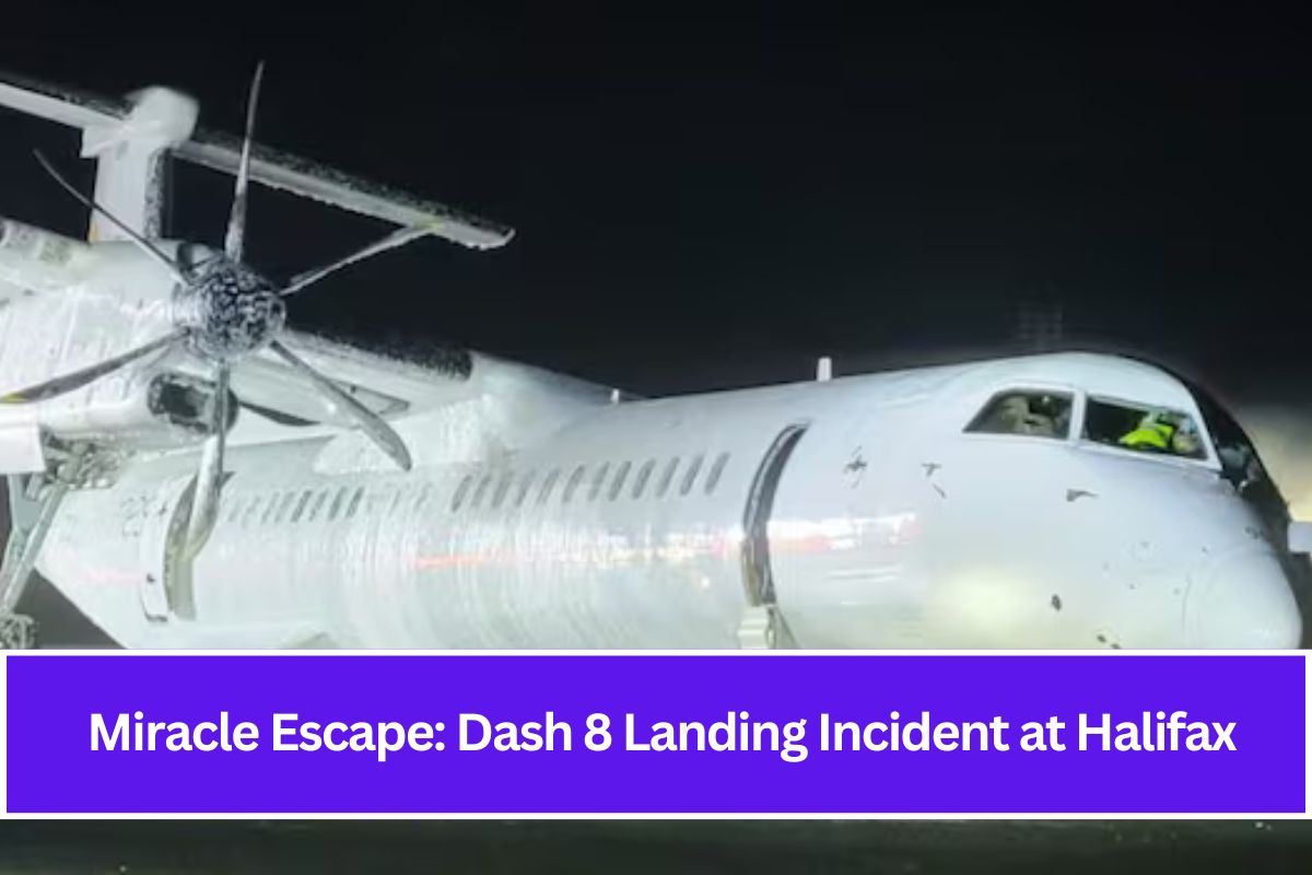 Miracle Escape: Dash 8 Landing Incident at Halifax