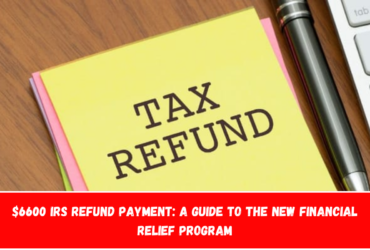 $6600 IRS Refund Payment A Guide to the New Financial Relief Program