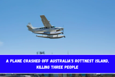 A plane crashed off Australia's Rottnest Island, killing three people