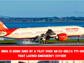 Air India is being sued by a pilot over an ex-Delta 777-200LR that lacked emergency oxygen.