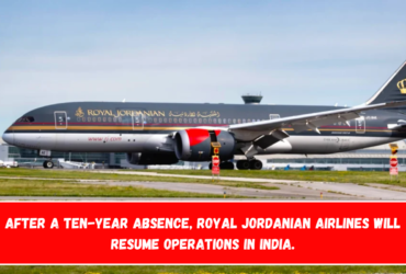 After a ten-year absence, Royal Jordanian Airlines will resume operations in India.