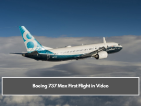 Boeing 737 Max First Flight in Video