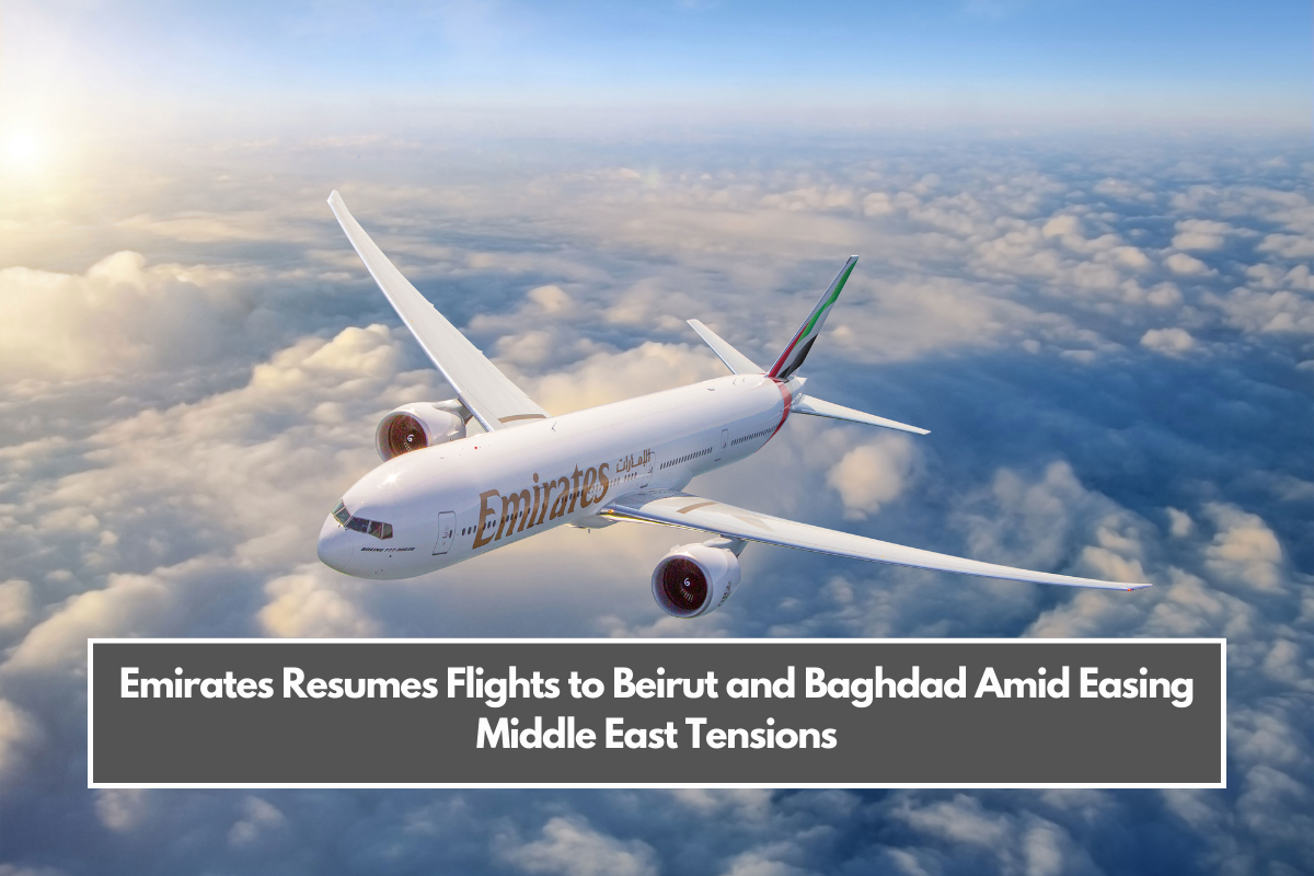 Emirates Resumes Flights to Beirut and Baghdad Amid Easing Middle East Tensions