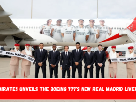 Emirates Unveils the Boeing 777's New Real Madrid Livery