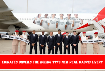 Emirates Unveils the Boeing 777's New Real Madrid Livery