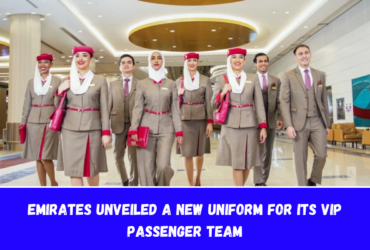 Emirates unveiled a new uniform for its VIP passenger team