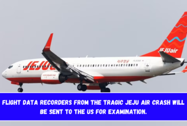 Flight data recorders from the tragic Jeju air crash will be sent to the US for examination.