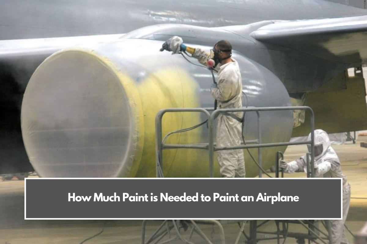 How Much Paint is Needed to Paint an Airplane