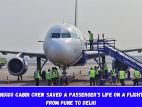 IndiGo cabin crew saved a passenger's life on a flight from Pune to Delhi