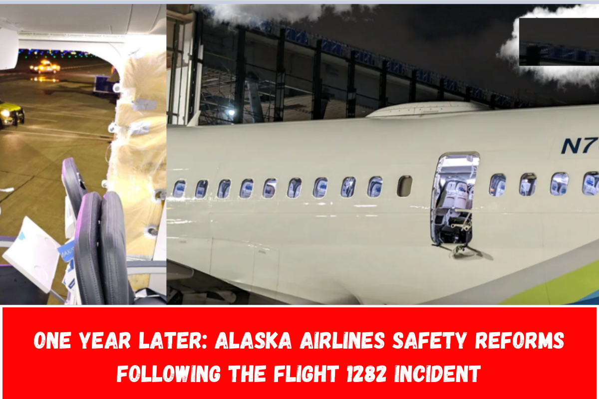 One Year Later Alaska Airlines Safety Reforms Following the Flight 1282 Incident