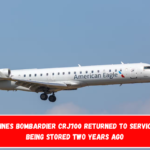 PSA Airlines Bombardier CRJ700 Returned To Service After Being Stored Two Years Ago