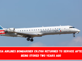 PSA Airlines Bombardier CRJ700 Returned To Service After Being Stored Two Years Ago