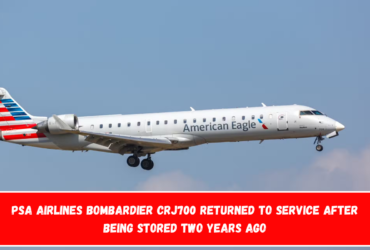 PSA Airlines Bombardier CRJ700 Returned To Service After Being Stored Two Years Ago