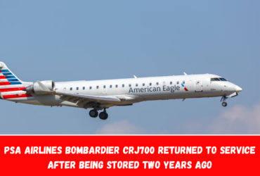 PSA Airlines Bombardier CRJ700 Returned To Service After Being Stored Two Years Ago