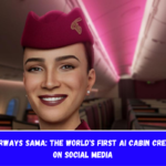 Qatar Airways Sama The World's First AI Cabin Crew Debuts on Social Media