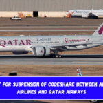 Request for Suspension of Codeshare between American Airlines and Qatar Airways