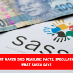 SRD Grant March 2025 Deadline Facts, Speculations, and What SASSA Says