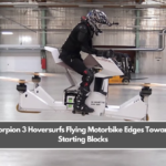 Scorpion 3 Hoversurfs Flying Motorbike Edges Towards Starting Blocks