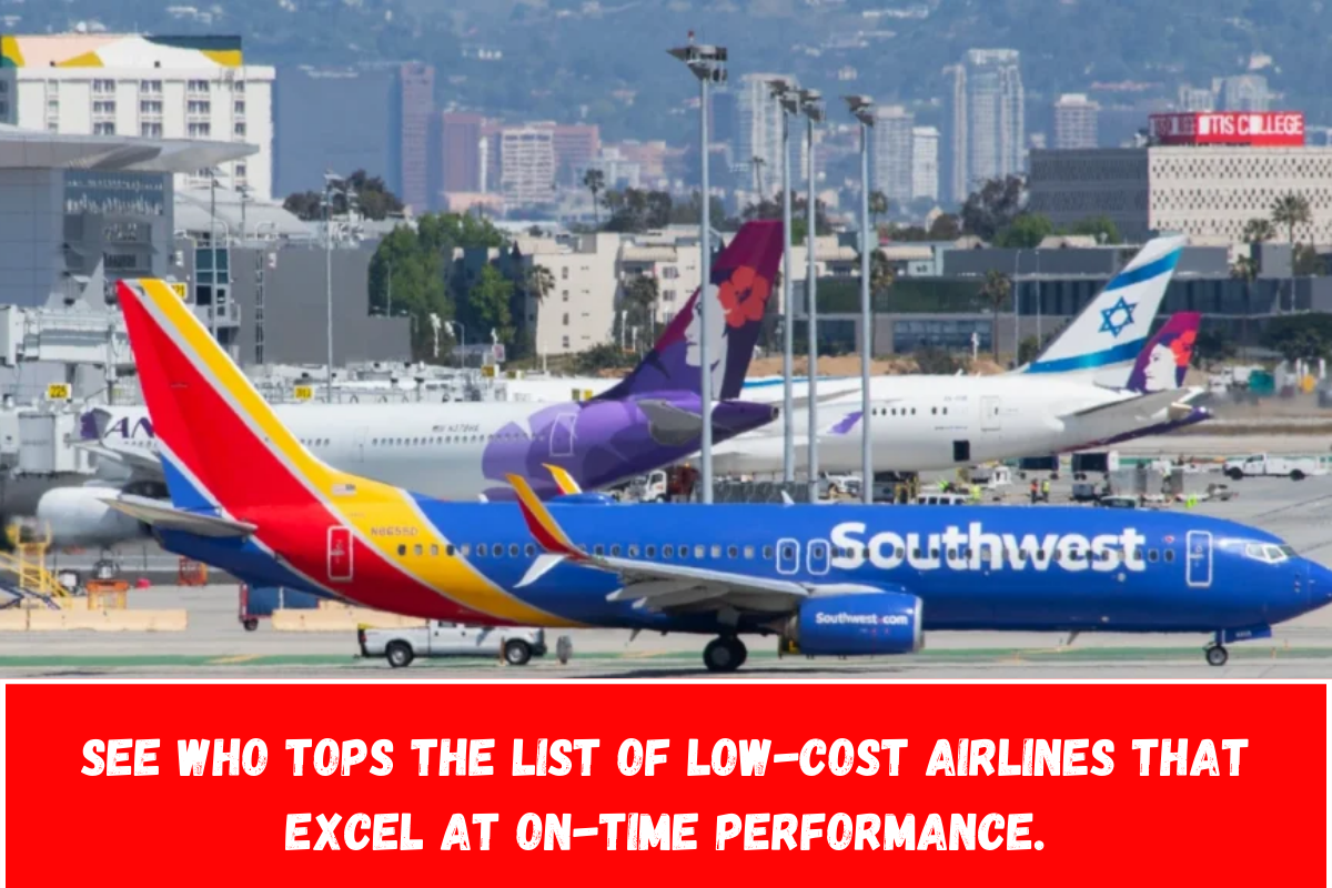 See who tops the list of low-cost airlines that excel at on-time performance.