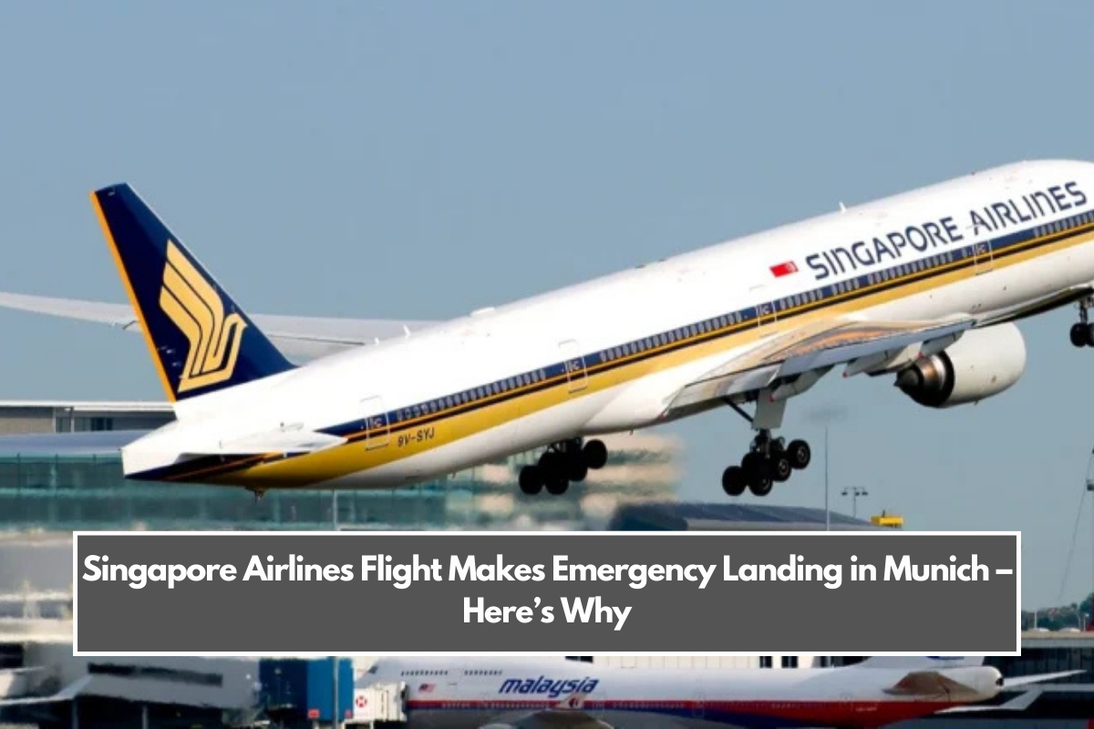 Singapore Airlines Flight Makes Emergency Landing in Munich – Here’s Why