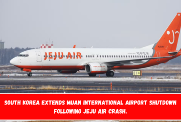 South Korea Extends Muan International Airport Shutdown Following Jeju Air Crash.