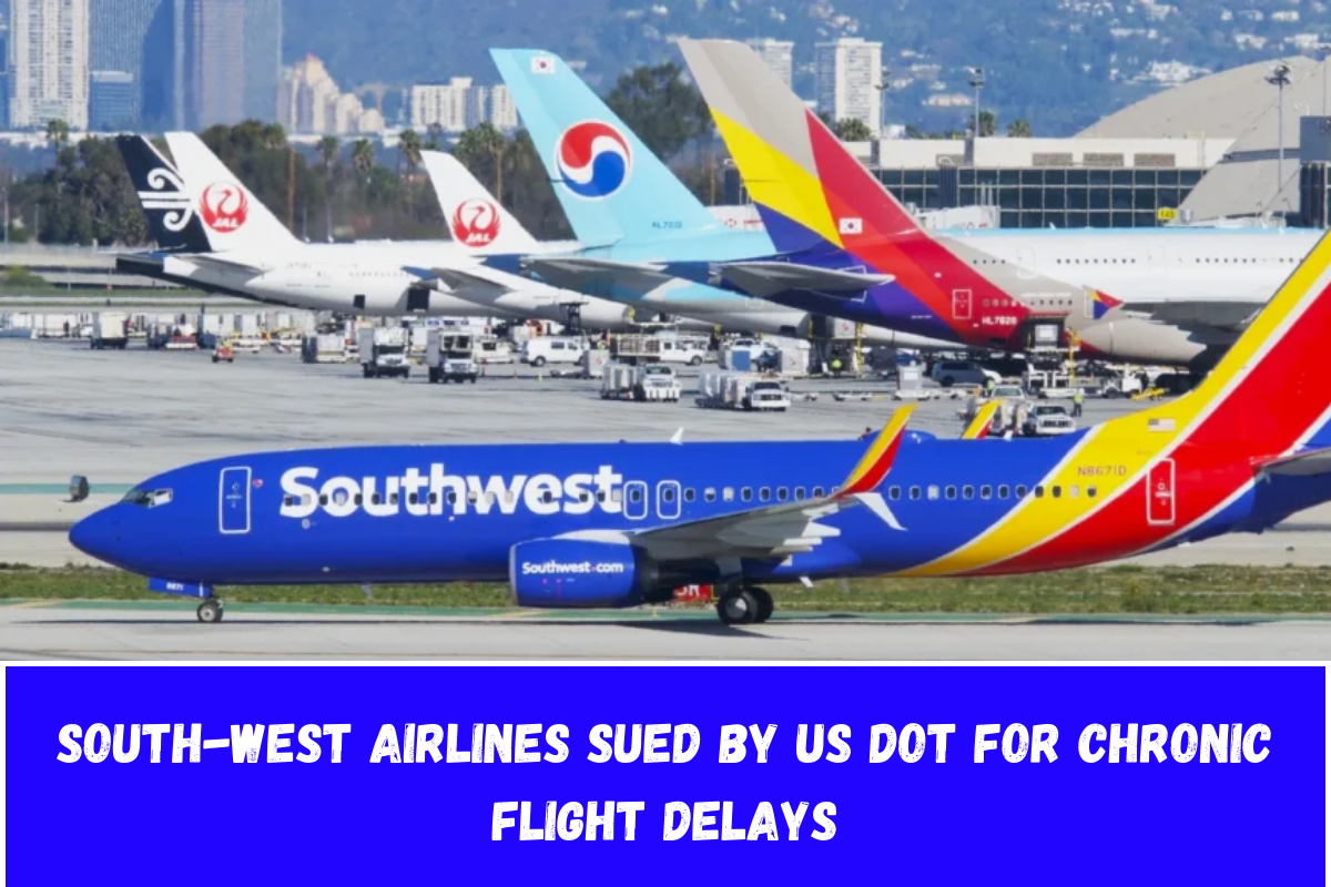 South-west Airlines Sued by US DOT for Chronic Flight Delays