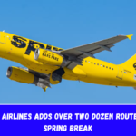 Spirit Airlines Adds Over Two Dozen Routes for Spring Break