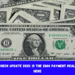 Stimulus Check Update 2025 Is the $800 Payment Real Find Out Here