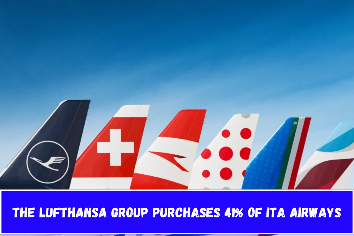 The Lufthansa Group Purchases 41% of ITA Airways