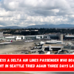 Ticketless A Delta Air Lines passenger who boarded a flight in Seattle tried again three days later.