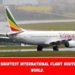 Top ten shortest international flight routes in the world.