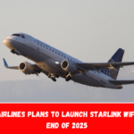 United Airlines plans to launch Starlink WiFi by the end of 2025