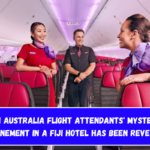 Virgin Australia flight attendants' mysterious confinement in a Fiji hotel has been revealed.