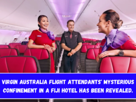 Virgin Australia flight attendants' mysterious confinement in a Fiji hotel has been revealed.