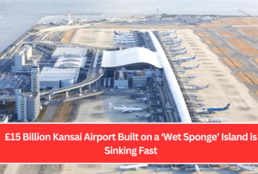 £15 Billion Kansai Airport Built on a ‘Wet Sponge’ Island is Sinking Fast