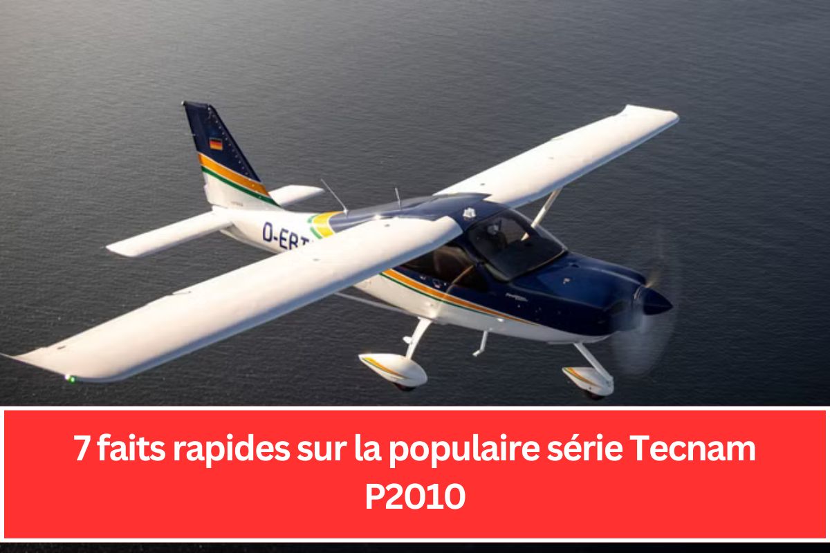 7 faits rapides sur la populaire série Tecnam P2010