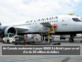 Air Canada condamnée à payer 18500 $ à Brink’s pour un vol d’or de 20 millions de dollars