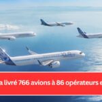 Airbus a livré 766 avions à 86 opérateurs en 2024