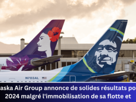 Alaska Air Group annonce de solides résultats pour 2024 malgré l'immobilisation de sa flotte et l'acquisition de Hawaiian Airlines