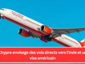 Chypre envisage des vols directs vers l'Inde et un visa américain