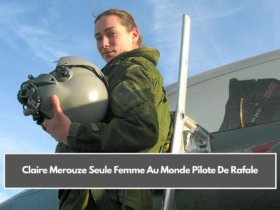 Claire Merouze Seule Femme Au Monde Pilote De Rafale