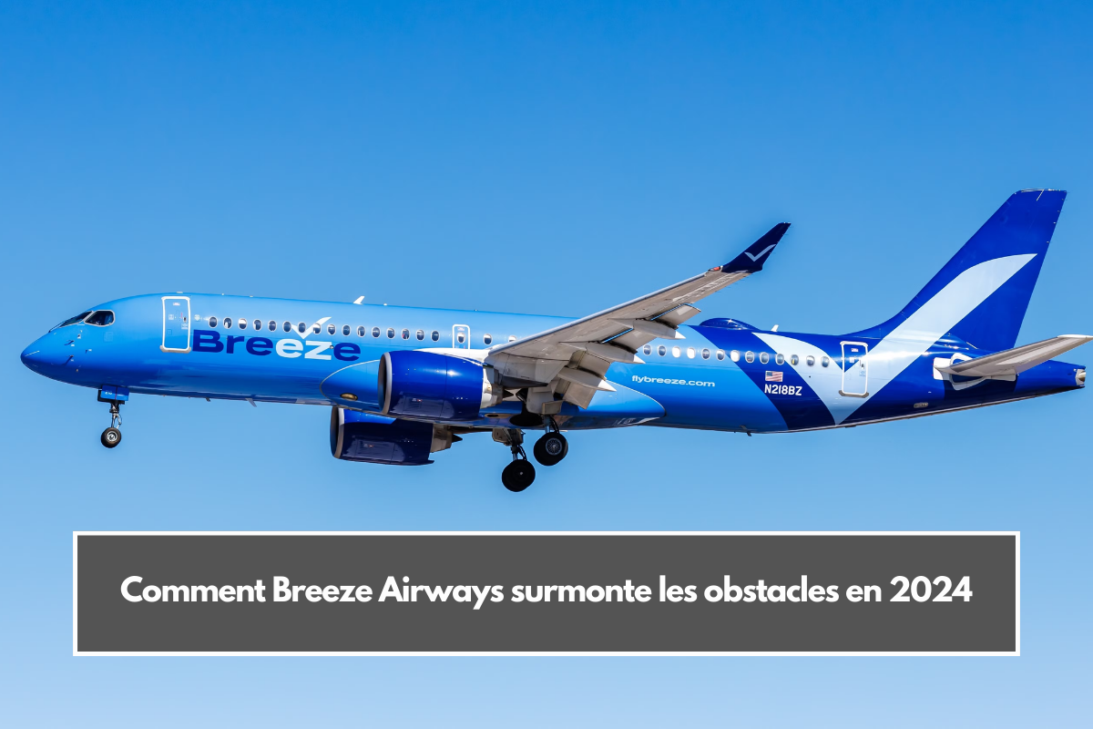 Comment Breeze Airways surmonte les obstacles en 2024