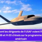 Comment les dirigeants de l'USAF voient l'impact des J-36 et H-20 chinois sur le programme NGAD américain