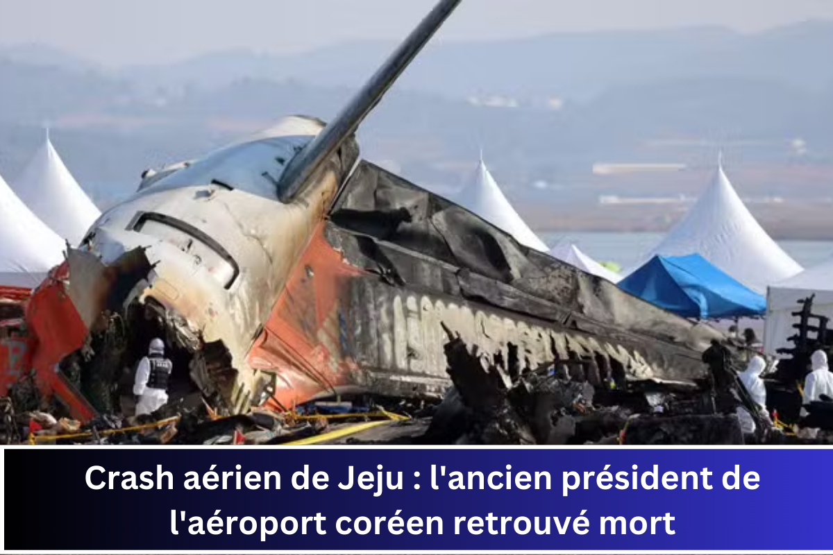 Crash aérien de Jeju  l'ancien président de l'aéroport coréen retrouvé mort