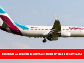 Eurowings va acquérir 40 nouveaux Boeing 737 MAX 8 de Lufthansa