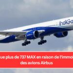 IndiGo loue plus de 737 MAX en raison de l'immobilisation des avions Airbus