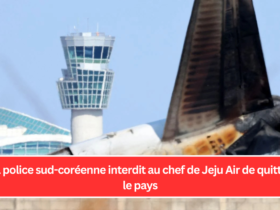 La police sud-coréenne interdit au chef de Jeju Air de quitter le pays